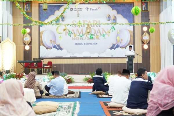 PT TIMAH Gelar Safari Ramadan 1447 H di Mentok, Santuni Anak Yatim dan Berbagi dengan Masyarakat