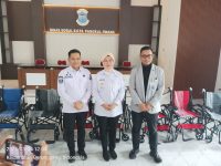 ‎Pemkot Pangkalpinang Terima Bantuan Tujuh Kursi Roda dari Bank Sumsel Babel Syariah