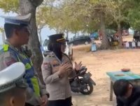 Libur Lebaran, Tiga Pantai di Bangka Barat Dipadati Pengunjung, Polisi Intensifkan Pengamanan