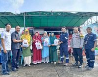 Warga Mentok Antusias Serbu Layanan Kesehatan Gratis Mobil Sehat PT TIMAH