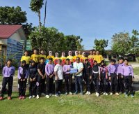 PT TIMAH Dukung Lomba Kreativitas Baris Berbaris