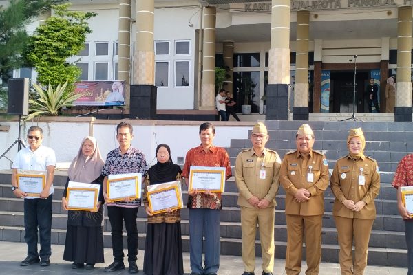 Pimpin Apel Perdana di Bulan April, Wali Kota Pangkalpinang Tekankan Disiplin ASN
