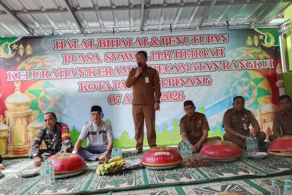Haris Munandar Apresiasi Halal Bihalal Kelurahan Keramat