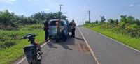 Pengendara Motor Motor Luka Berat