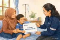 PT TIMAH Bantu Biaya Pengobatan Bayi 10 Bulan