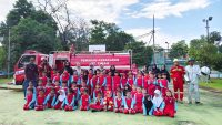 Puluhan Siswa TK Belajar Keselamatan dengan Seru