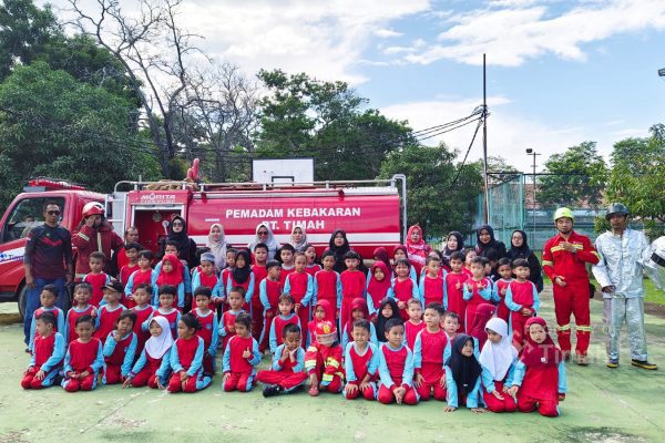 Puluhan Siswa TK Belajar Keselamatan dengan Seru