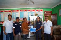 Bantu Pembangunan Pos Kamling di Desa Kulur
