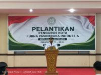 Walikota Lantik Pengurus Purna Paskibraka Kota Pangkalpinang
