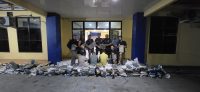 231 Keping Balok Timah Ilegal Gagal Dikirim ke Luar Bangka