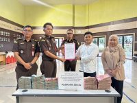 Rp500 Juta Dititipkan ke RPL Kejari Bangka Tengah