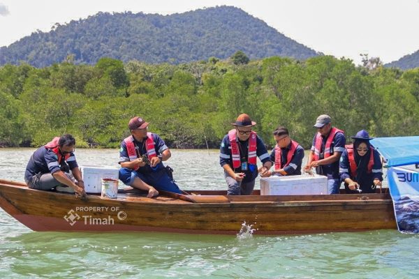 PT Timah Dukung Keberlanjutan Sumber Daya Laut