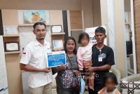 PT TIMAH Bantu Biaya Pengobatan Balita di Pangkalpinang