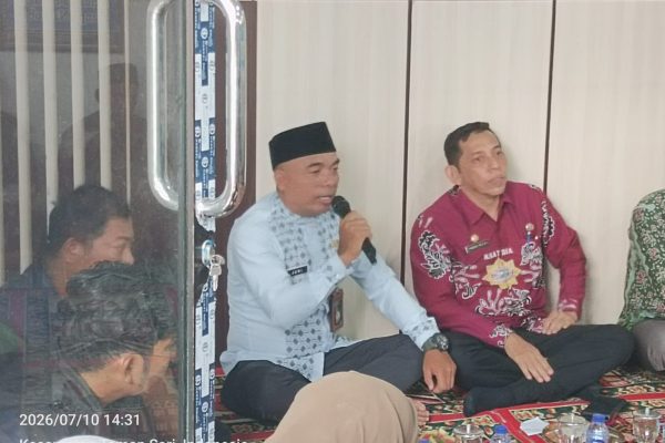‎Lurah Ajak Dukung Pembangunan Tanggul Sungai Rangkui