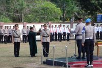 Kapolres Pimpin Sertijab Kapolsek Koba