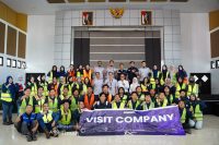 Mahasiswa Unsri Intip Langsung Proses Penambangan Timah