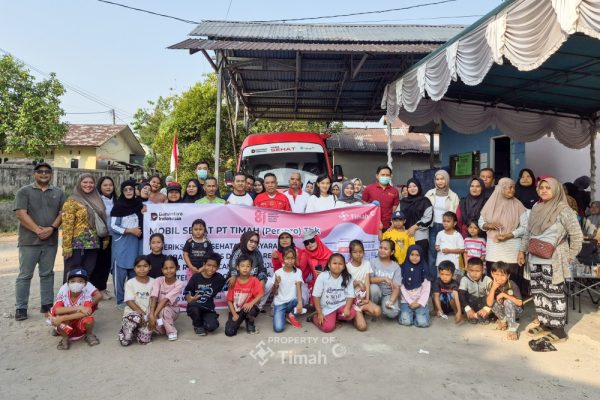 Warga Air Rayak Ikut Pemeriksaan Kesehatan Gratis