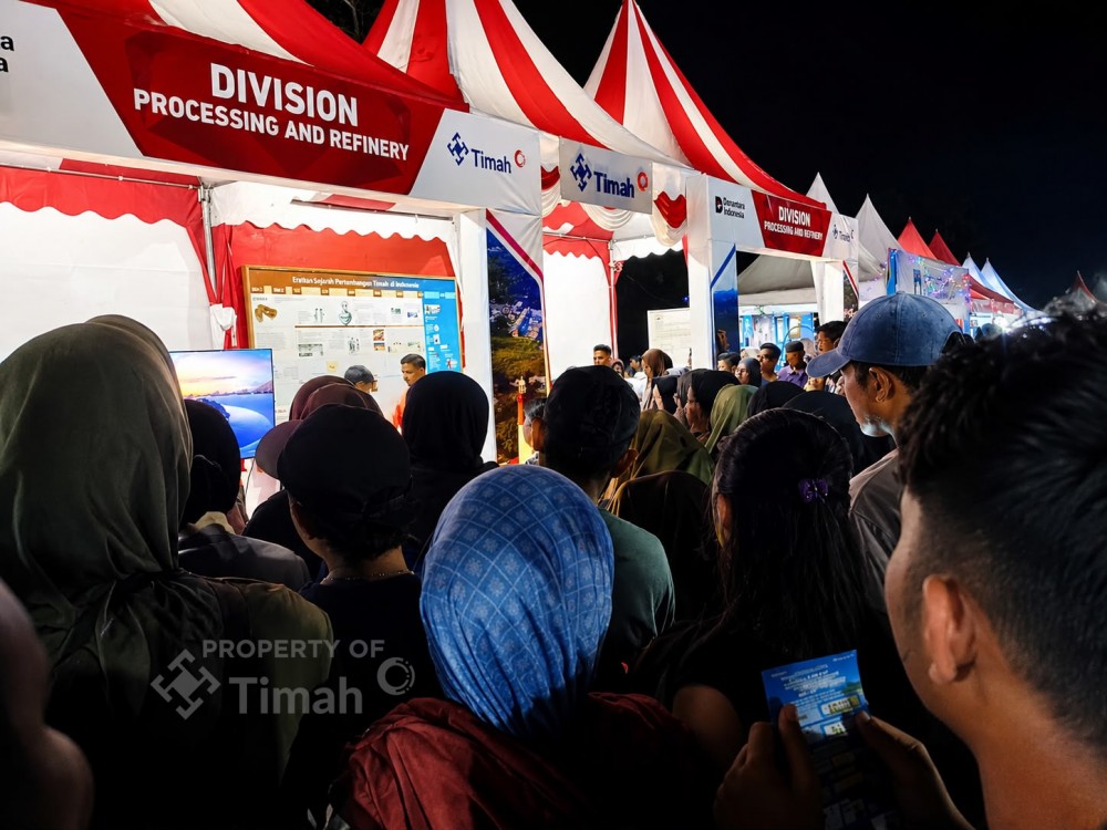 Edukasi Timah hingga Doorprize Jadi Magnet Pengunjung