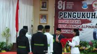 Paskibraka Kota Pangkalpinang Resmi Dikukuhkan