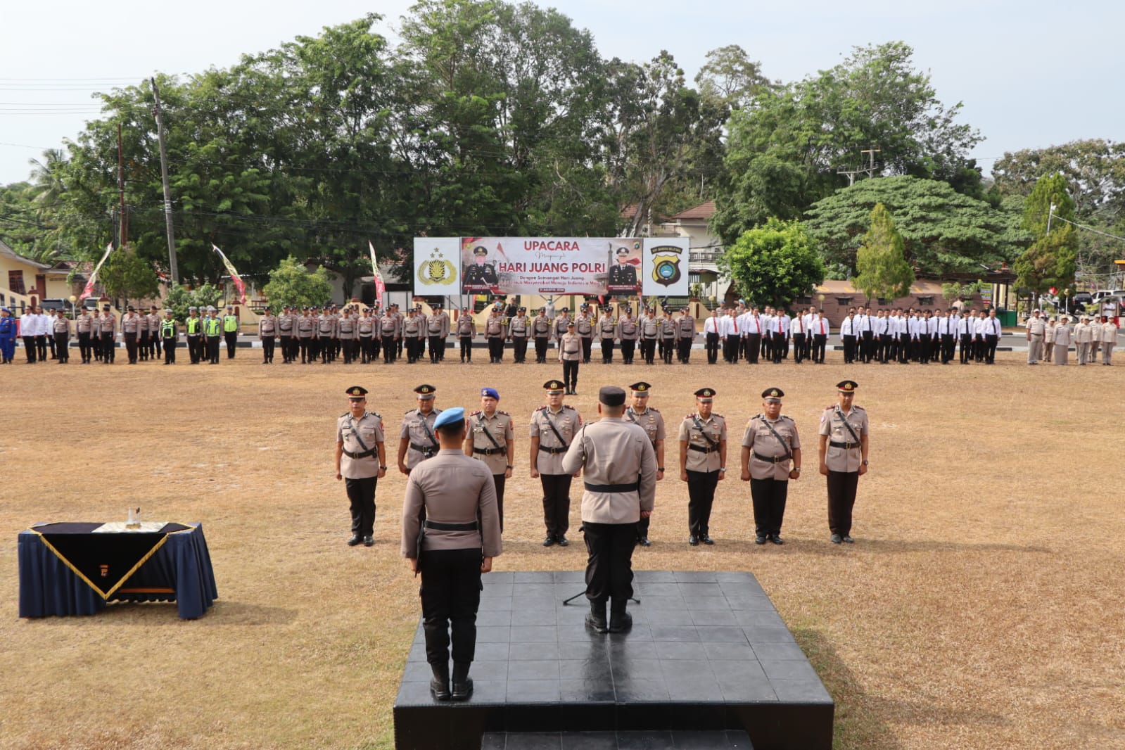 5 Pejabat Polres Bangka Berganti