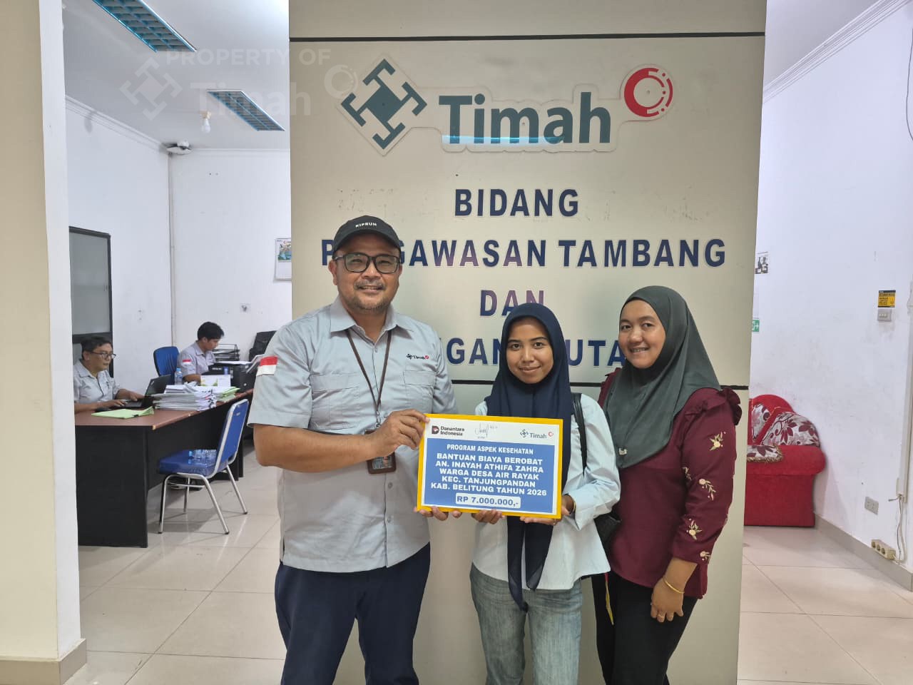 PT TIMAH Hadirkan Harapan untuk Keluarga