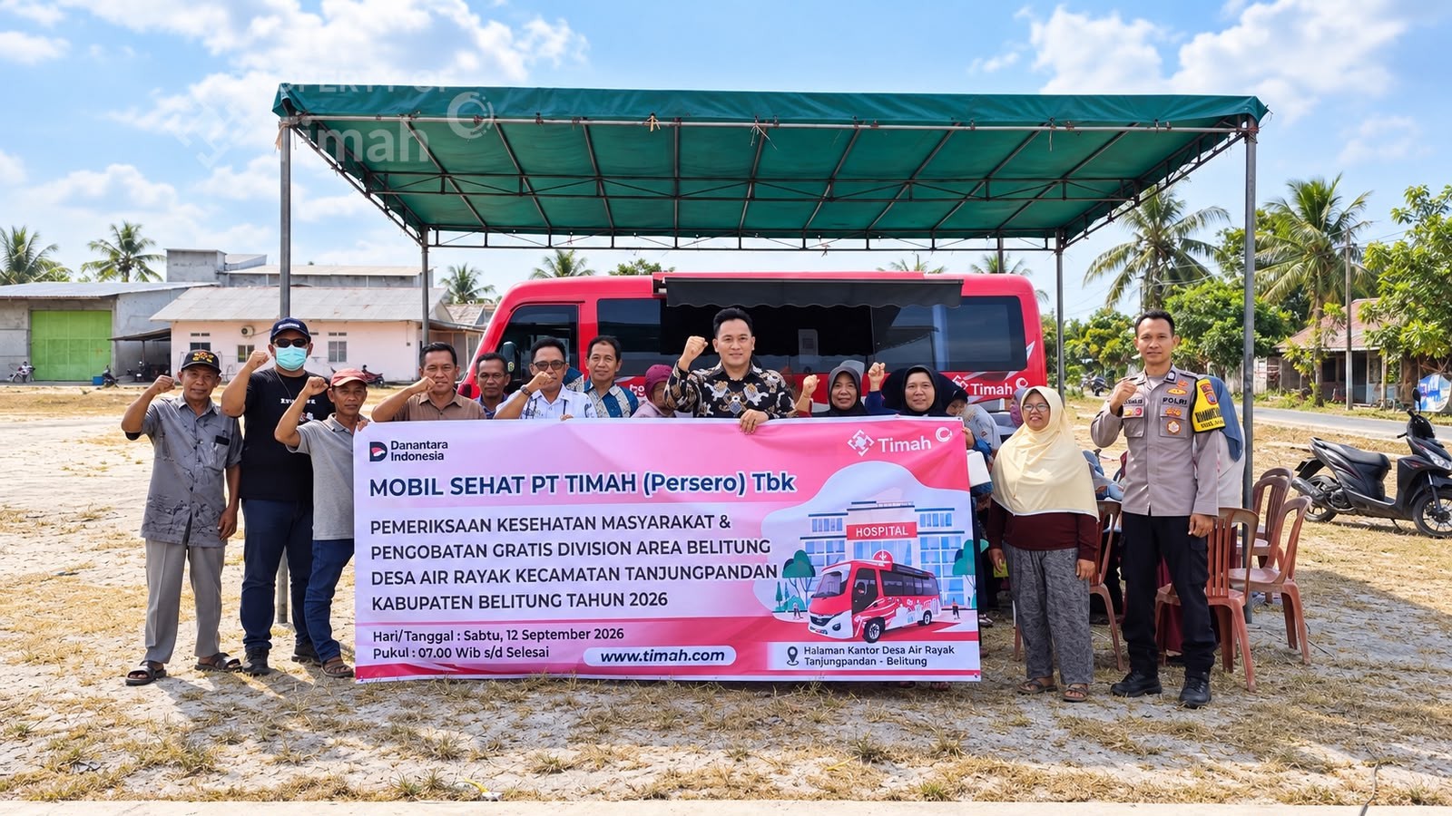Warga Air Rayak Dapat Layanan Kesehatan Gratis
