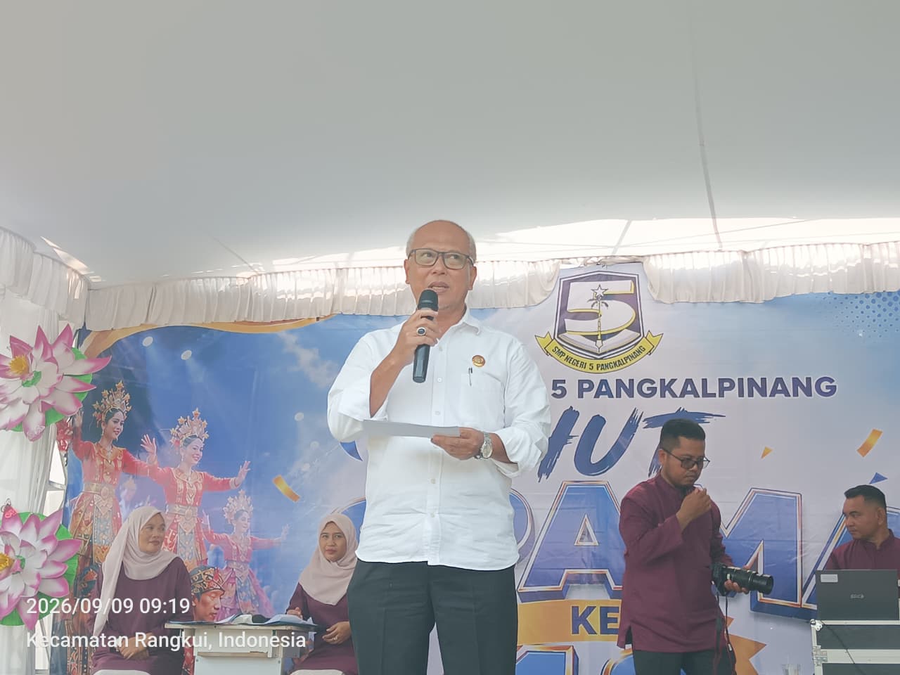 Darwin Pernah Jadi Guru di SMPN 5 Pangkalpinang