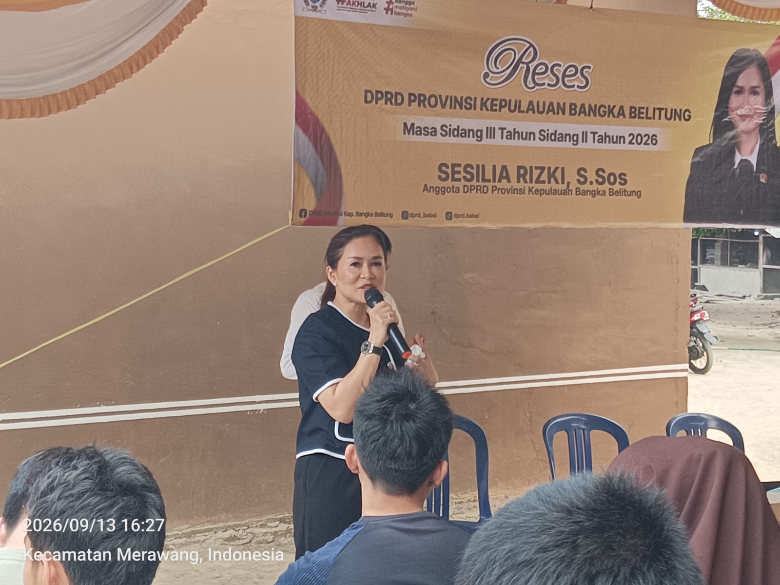 Sesilia Rizki Reses di Lubuk Kelik