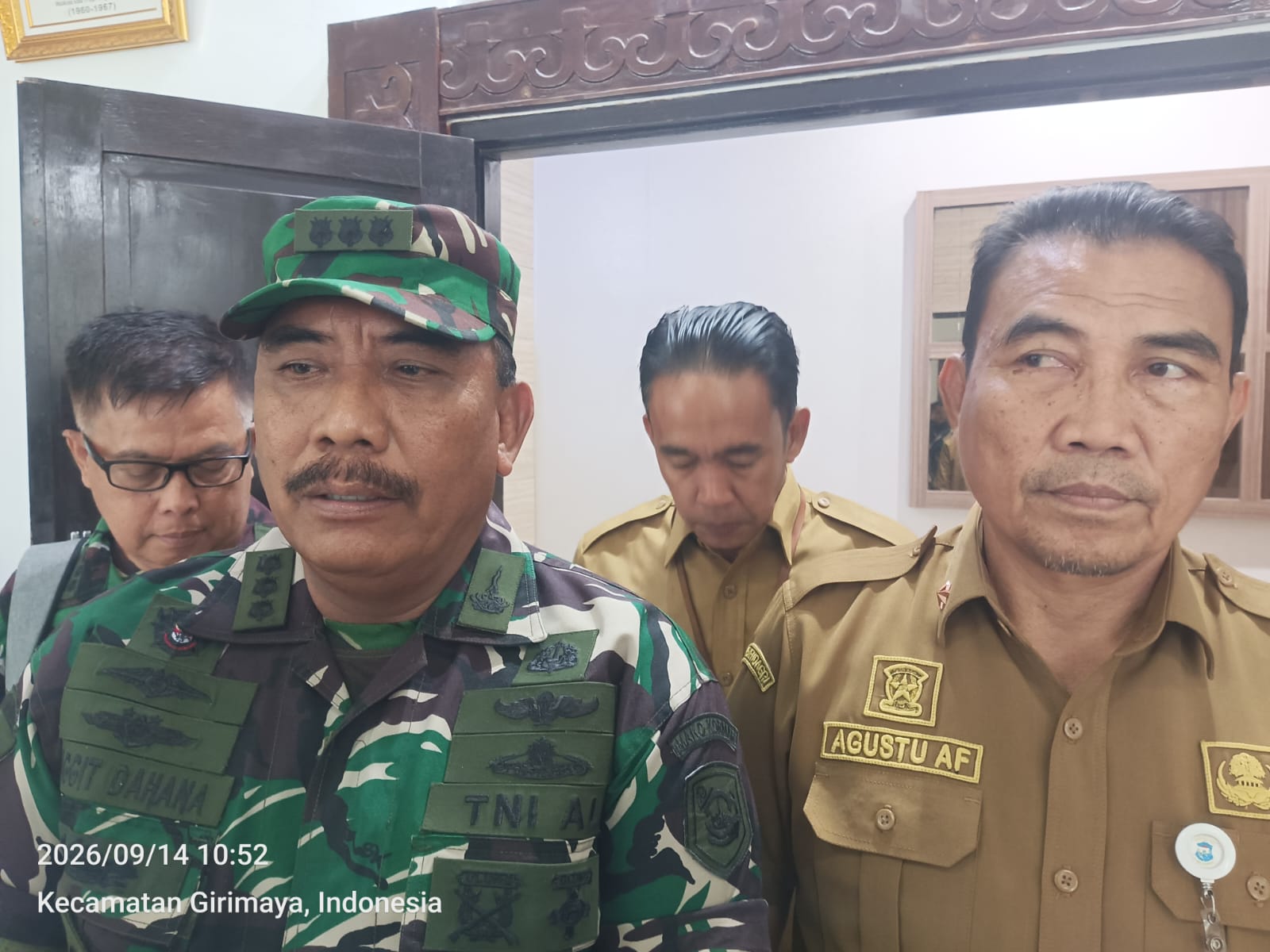 ‎Pemkot Apresiasi Satgas Mabes TNI