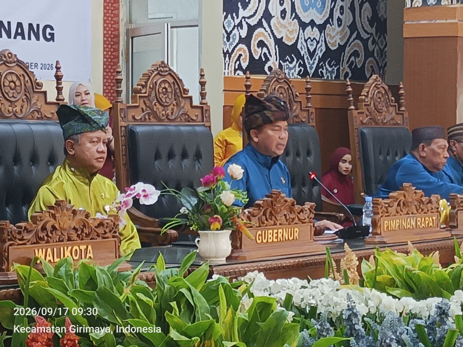 DPRD Gelar Rapat Paripurna HUT Ke-269 Kota Pangkalpinang