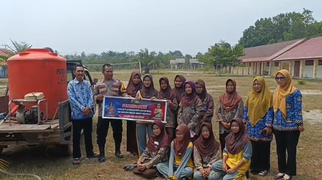 Kekeringan Melanda Sekolah di Simpang Teritip