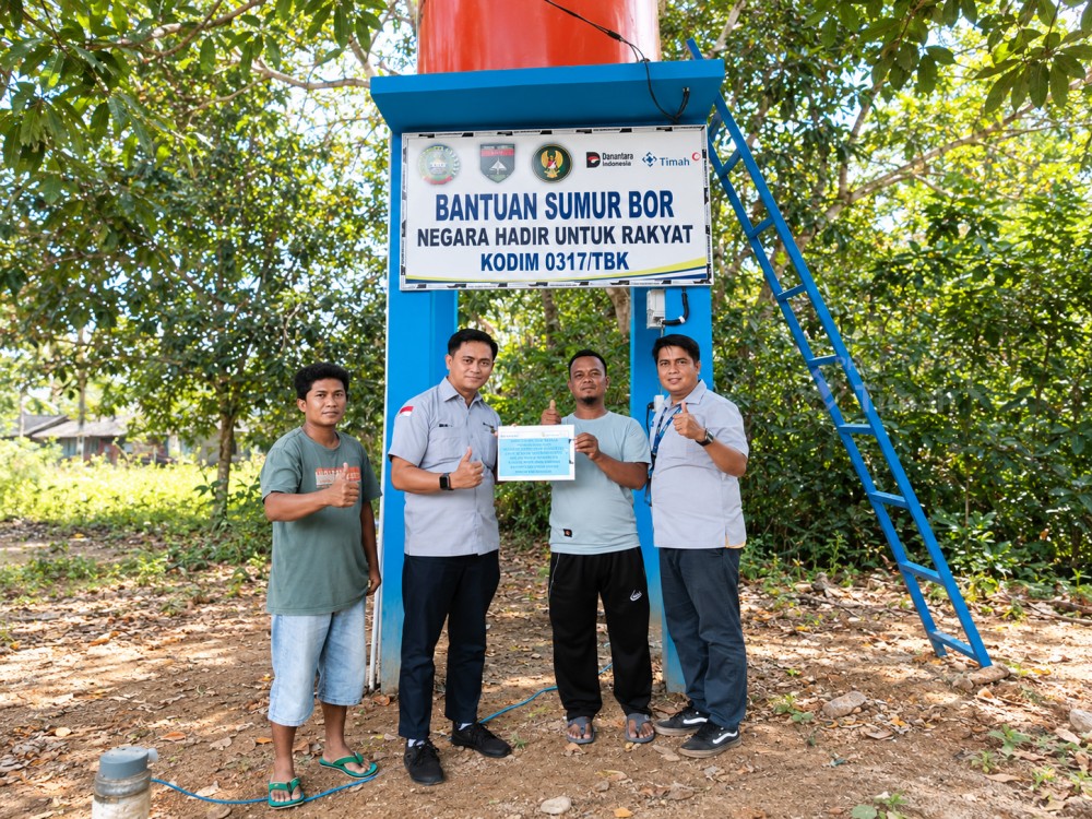 PT TIMAH Kolaborasi dengan Kodim 0317/TB