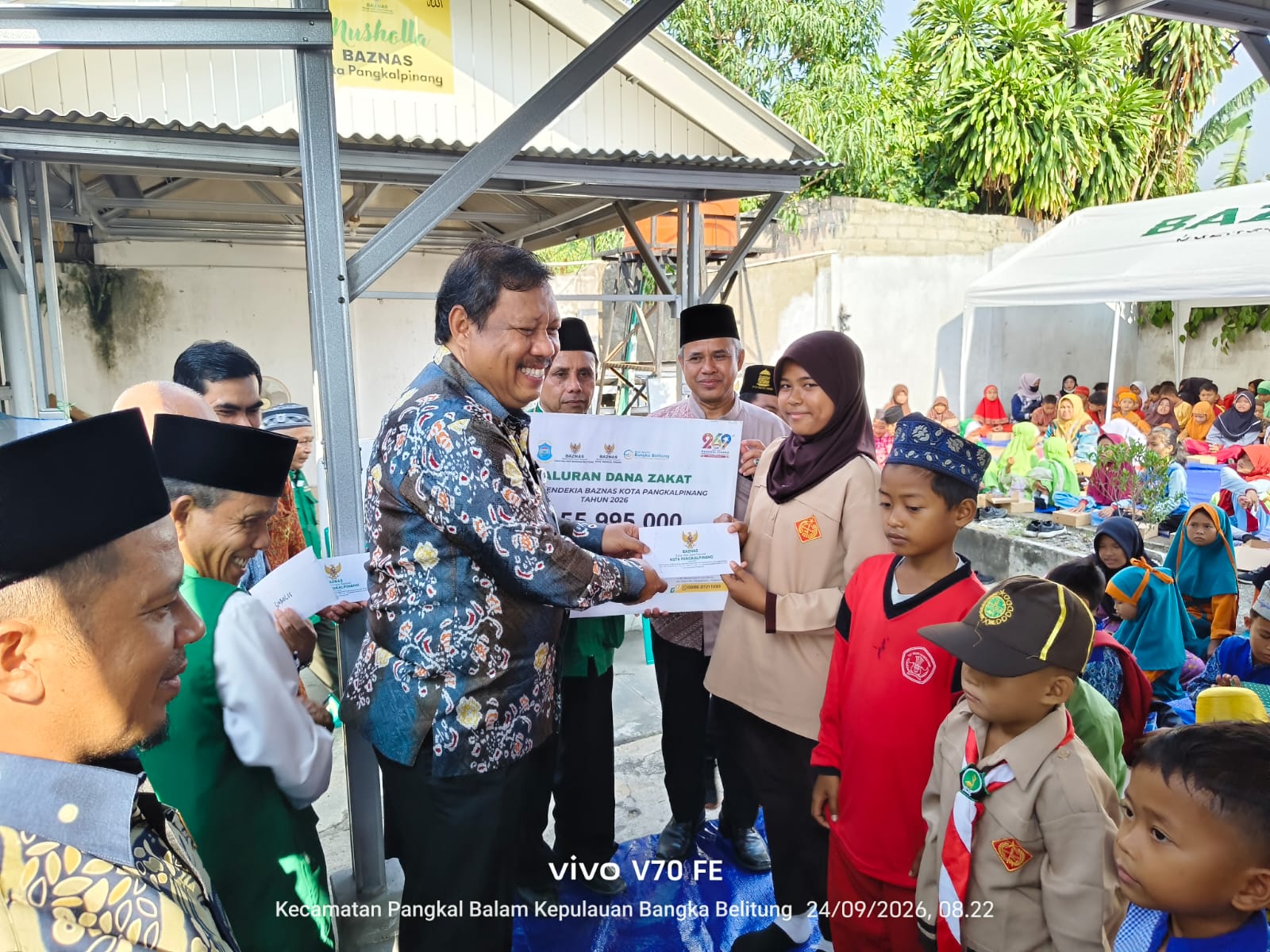 Ratusan Pelajar Terima Bantuan Beasiswa Cendekia BAZNAS