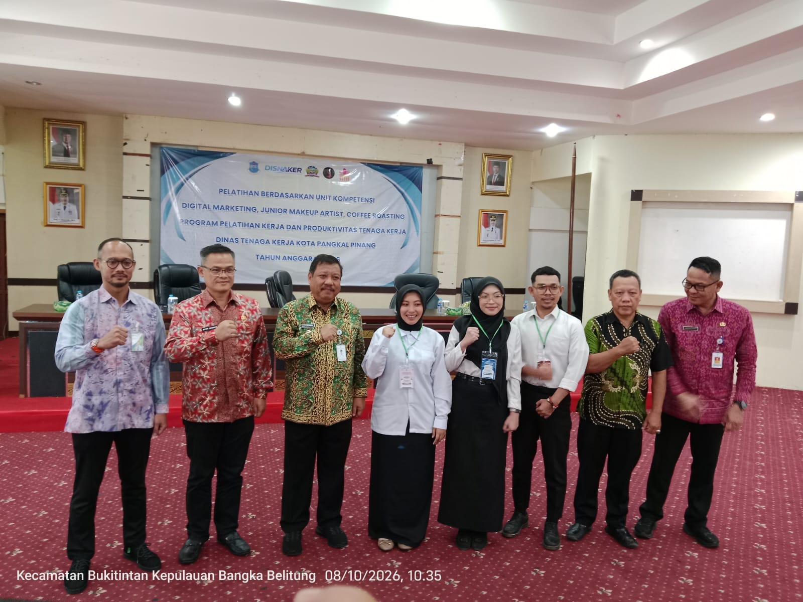 Walikota Dorong Peserta Pelatihan Tekuni Keahlian hingga Profesional