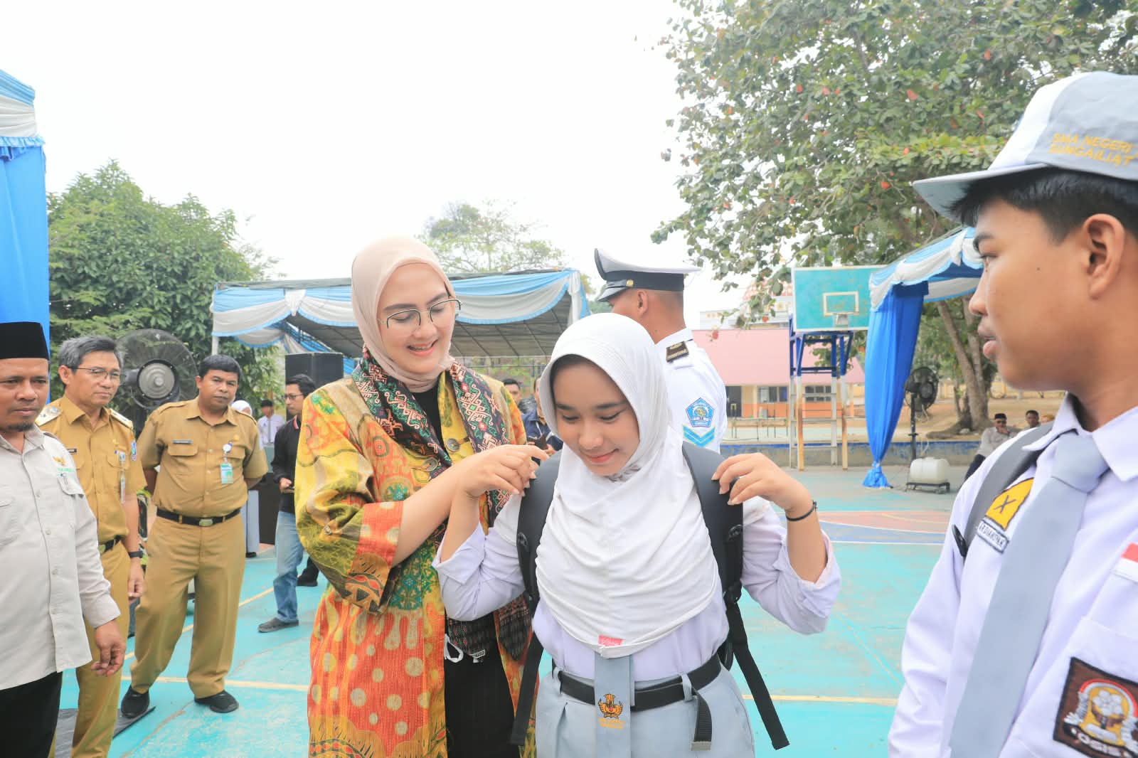 Dukung Pendidikan Anak SMA/SMK se-Kabupaten Bangka