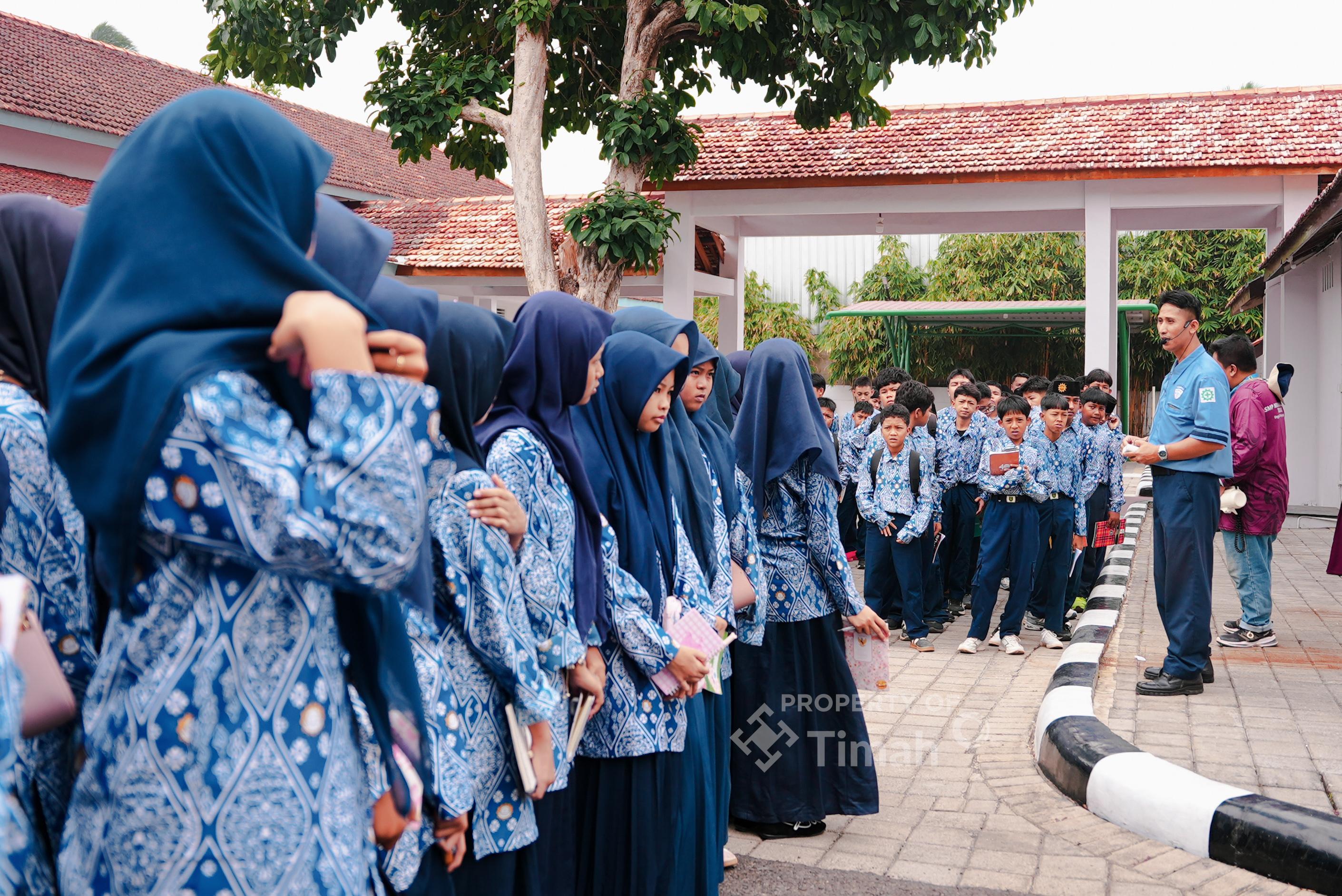 150 Pelajar dari Toboali Antusias Menjelajah