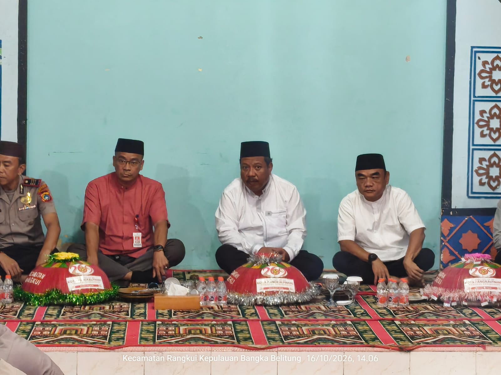 Tradisi Nganggung Mewarnai Peringatan Hari Jadi ke-269 Pangkalpinang