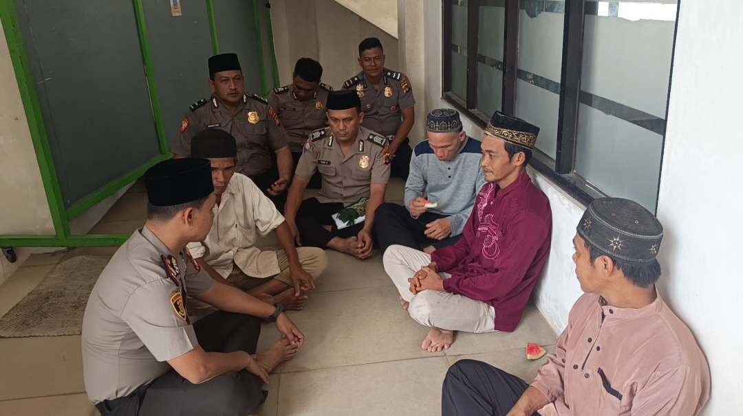 Polsek Tempilang Ingatkan Bahaya Narkoba dan Karhutla