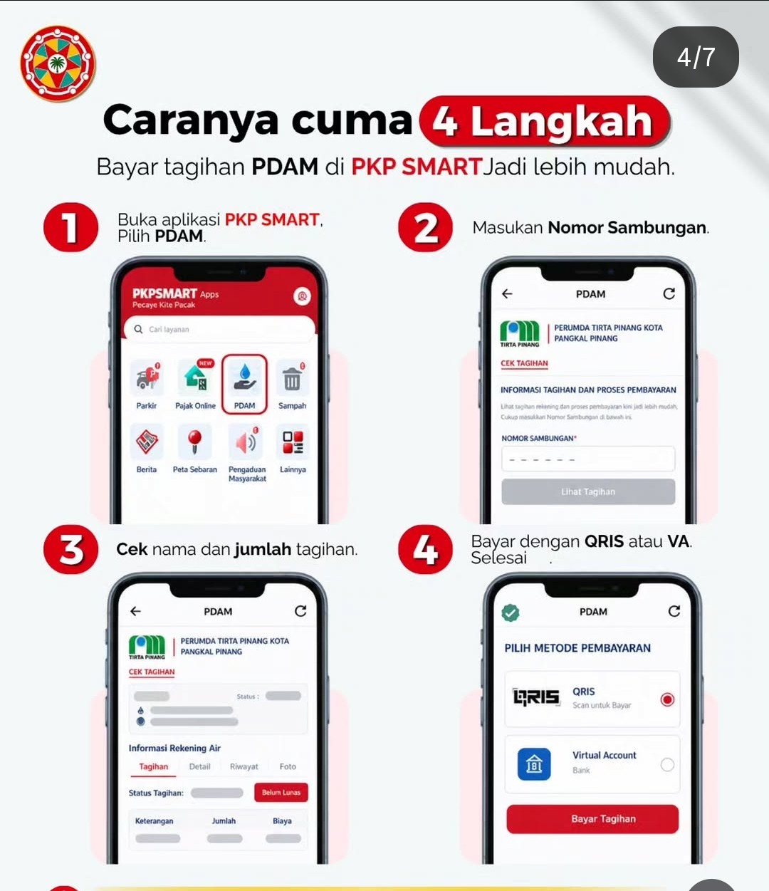 Bayar Tagihan PDAM Tak Perlu Antri Lagi