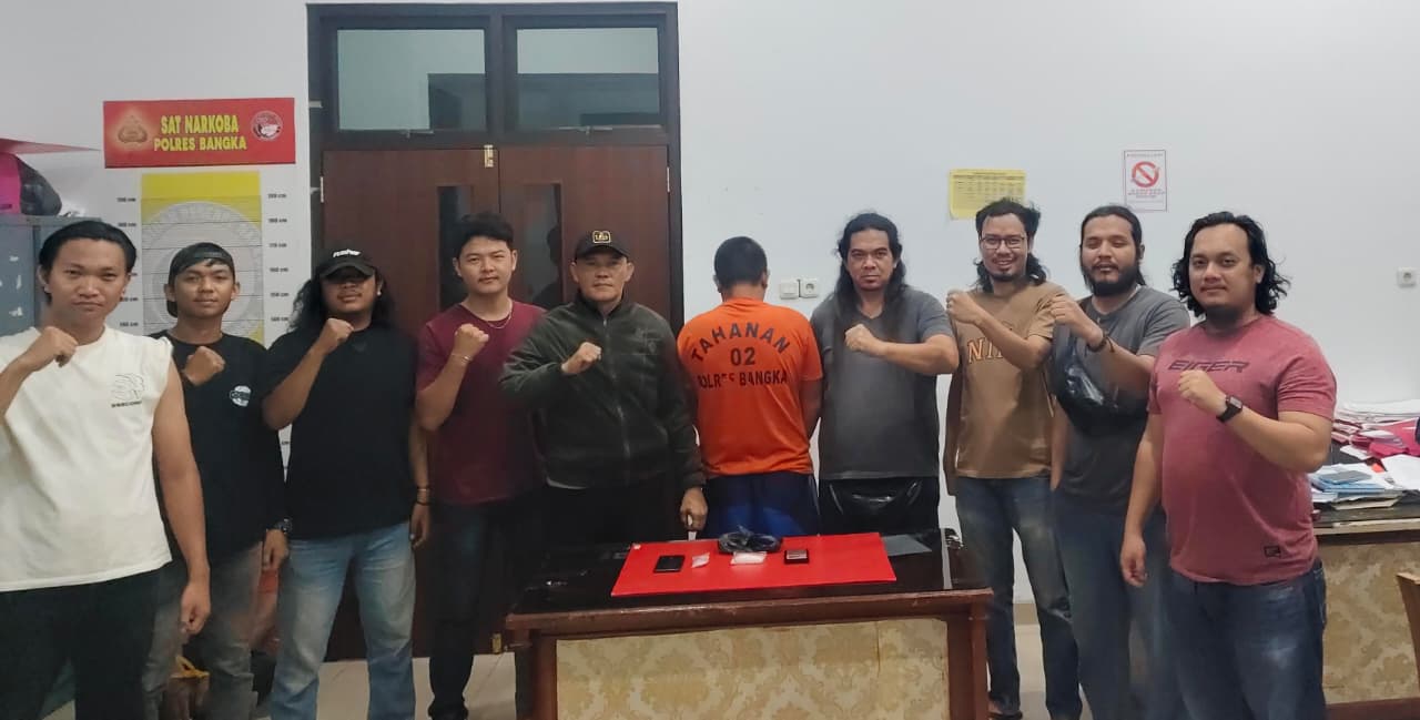 Polisi Tangkap Dua Pria dan Sita 48 Gram Sabu