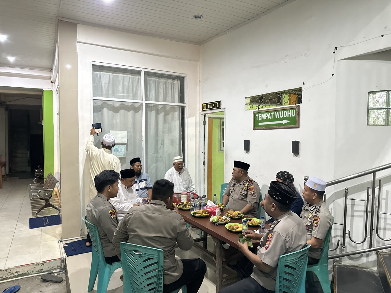 Kapolres Subuh Keliling di Sungailiat, Ajak Masyarakat Jaga Kamtibmas